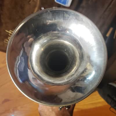 Cheap Bach Stradivarius 180S37 Silver Trumpet--Chem Cleaned, Serviced, Extras! image 11
