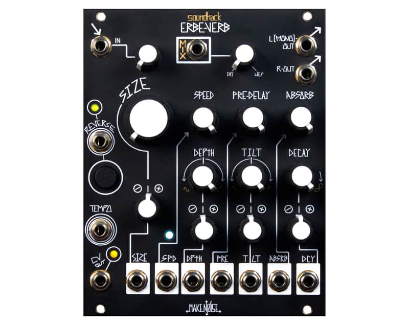 Make Noise Erbe-Verb - Black & Gold image 1