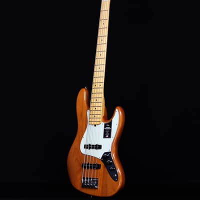 Fender American Professional II Jazz Bass V, Maple FB, Roasted Pine image 6