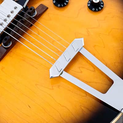 1975 Gibson ES-175 Vintage Hollowbody Guitar Sunburst, 100% Original w/ Case image 9