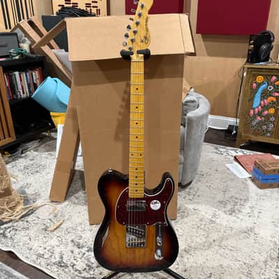 G&L Tribute Series ASAT Classic Bluesboy Semi-Hollow with Maple Fretboard 2010 - Present - 3-Tone Sunburst image 2