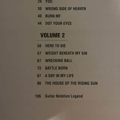 Five Finger Death Punch - Wrong Side of Heaven.. - Guitar Tab / Tablature Book image 3