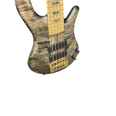 Spector USA NS-5XL, Super Faded Black Oil w/ BEM and Haz-Lab Preamp 9.5 LBS*IN STOCK image 5
