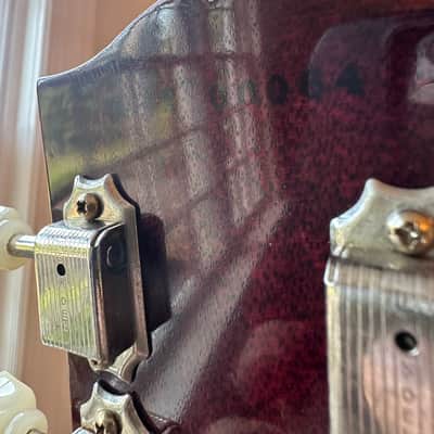 2020 Gibson Custom Shop ‘59 Reissue R9 CME Carmelita Neck - Slow Iced Tea Fade image 9