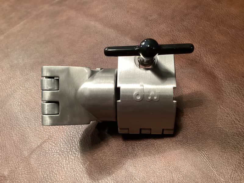 DW DWSMRKC15T 1.5" to 1.5" T-Leg Drum Rack Clamp 2010s - Grey image 1