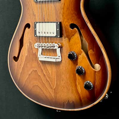 Knaggs Guitars - Influence - Chena - SVHS - Tobacco Burst Nitro Gloss - Roasted Swamp Ash Body - T2 Roasted Maple Neck, Fretboard, and Head Stock - BK Mules pickups - Nickel Hardware - OHSC - Call for Best Price !!! image 4