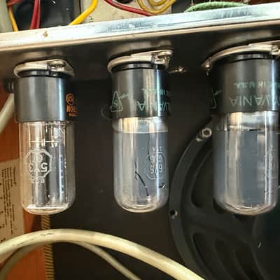 1958 Fender Tweed Harvard NOS Tubes w/ Cover image 9