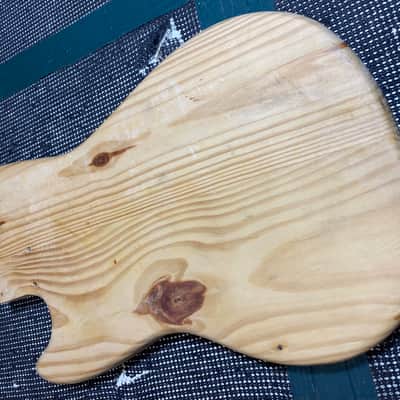 Unmarked Duo Sonic/Offset Style Guitar Body image 6