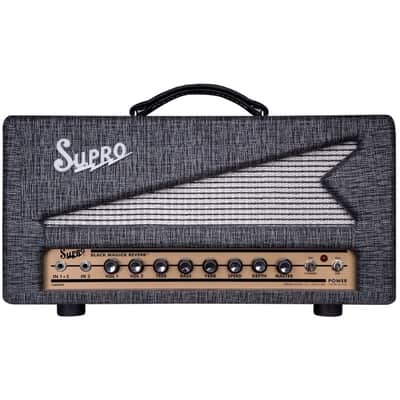 Supro Black Magick Reverb Guitar Amplifier Head (25 Watts), Open Box (Very Good) image 1