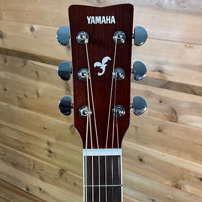 Yamaha FG-TA TransAcoustic Dreadnought Acoustic Electric Guitar USED - Vintage Tint image 3