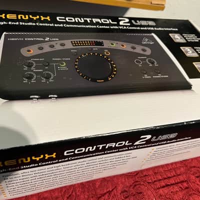 Behringer Xenyx CONTROL2USB Studio Monitor Controller 2012 - Present - Black image 2