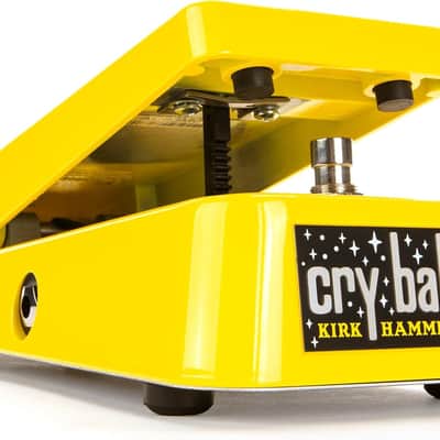 Dunlop KH95Y Kirk Hammett Signature Cry Baby Wah 2024 - Yellow Sparkle (Mint, Open Box) image 1