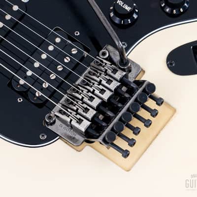 2012 Fender Stratocaster ST62-FR SSH Superstrat Vintage White w/ Floyd Rose, DiMarzio & Duncan, Japan MIJ image 8