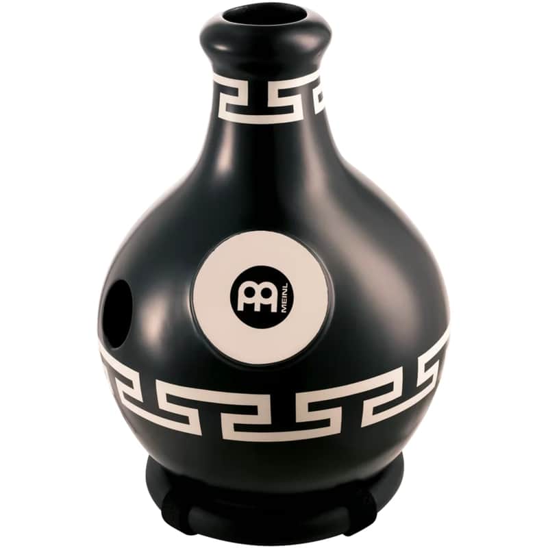 Meinl large premium fiberglass black ornament Tri Sound Ibo Drum image 1