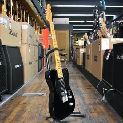 Fender Limited Edition American Vintage II 1951 Telecaster Electric Guitar Black w/3A Flame Maple Neck, Tweed Case image 5