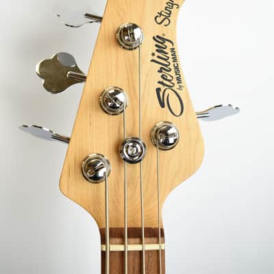 Sterling by Music Man StingRay RAY34 Dorado Green Active 3 Band EQ Alnico Humbucker image 9