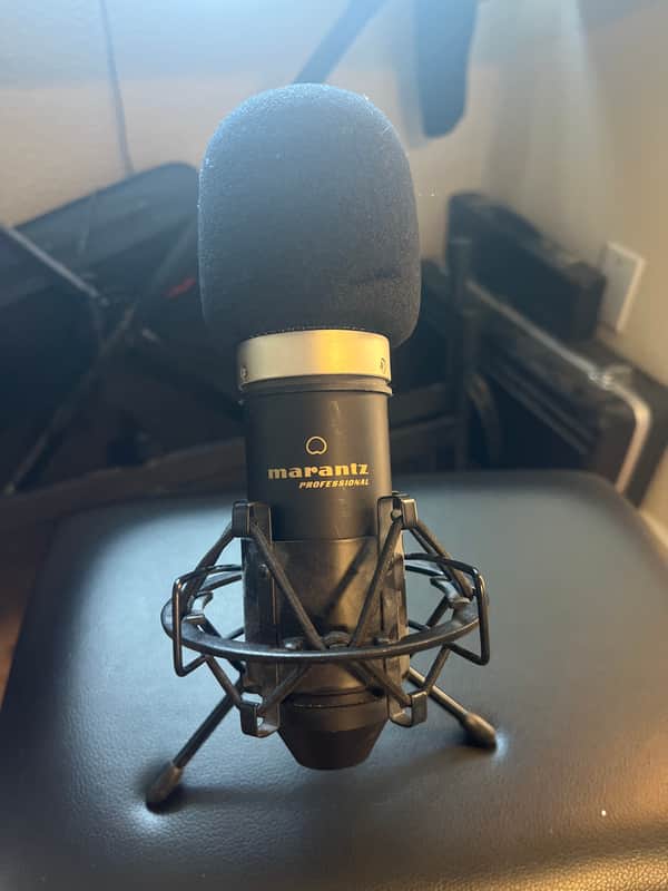 Marantz MPM-100 Large Diaphragm Condenser Microphone 2010s - Black image 1