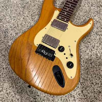 Warmoth Boogie Electric Guitar 7/8ths body Gibson Seymour Duncan 1990s - Natural image 8