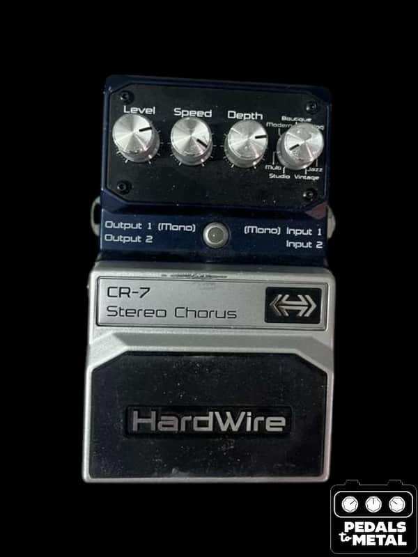 DigiTech Hardwire CR-7 Stereo Chorus 2010s - Silver - X18306 image 1