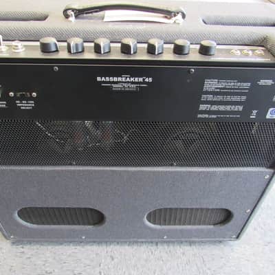 Made in Mexico Fender Bass Breaker 45 212 Combo Amp image 5