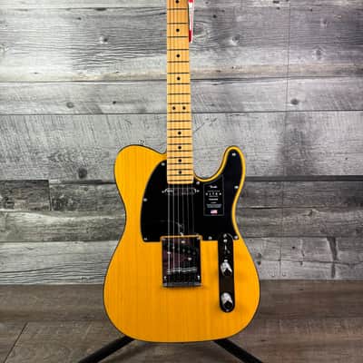 Fender American Ultra Maple Neck, w/hardshell case, Butterscotch Blonde image 1
