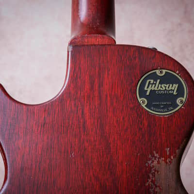 GIBSON USA Custom Shop 59 Reissue Les Paul Murphy Lab Heavy Aged " Aged Cherry Burst + Rosewood" (2023) image 17