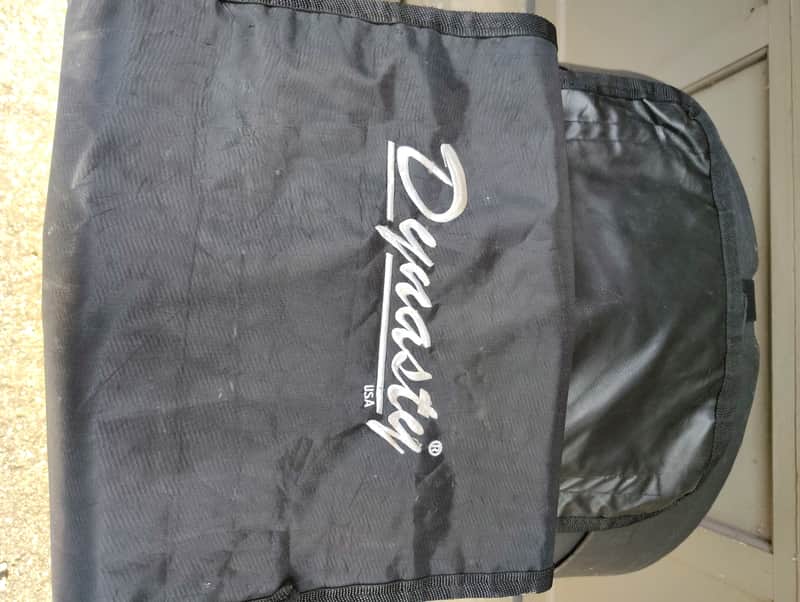 Dynasty 18" Marching Bass Drum Cover - Black image 1