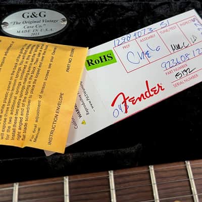 Fender Stratocaster Post Modern Custom Shop 2023 - Journeyman Relic Natural image 4