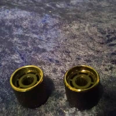 1990s Ibanez Cosmo Black Dome Knobs push on MIJ image 3