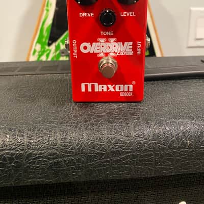Maxon OD-808X Extreme Overdrive 2010s - Red image 1