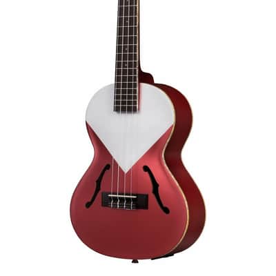 Kala Chicago Red Archtop Tenor Uke image 2