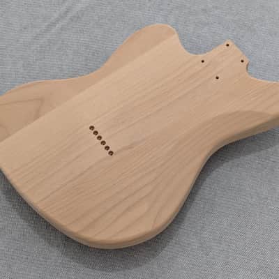 Four Winds ALDER OFFSET Hardtail Guitar Body *USA Made*Pickguard*Wiring Harness*Fits Strat Neck image 8