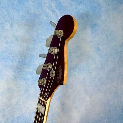 2006 Fender JB-75 US Jazz Bass Old Candy Apple Red, Crafted in Japan, CIJ image 9