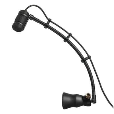 Mint Liquid Audio Audio Technica ATM350PL Cardioid Instrument Microphone for Piano Bundle with Pig Hog PHM10 8mm XLR Mic Cable Polishing Cloth image 5