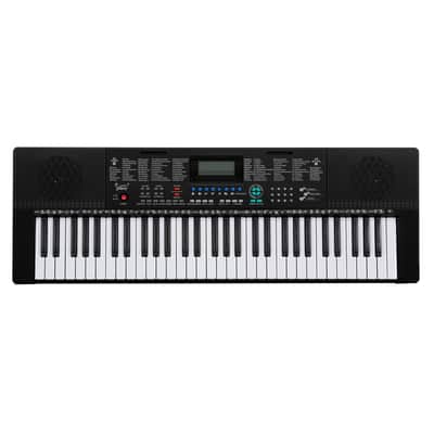 Glarry 61-Key Portable Keyboard w/LCD Screen, Microphone image 2