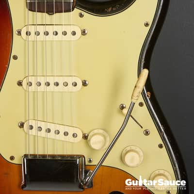Fender Stratocaster Original Vintage Slab Board 1961 Sunburst (COD 1965VG) image 4