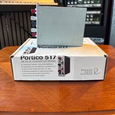Rupert Neve Designs Portico 517 500 Series Mic Pre / Compressor Module 2011 - Present - White image 2