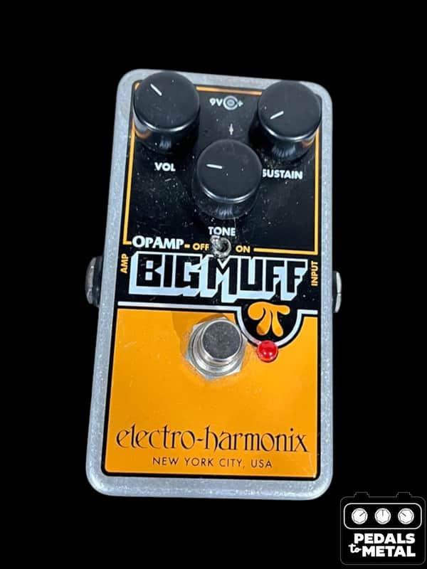 Electro-Harmonix Op Amp Big Muff Pi Reissue 2017 - Present - Black/Orange - X17766 image 1