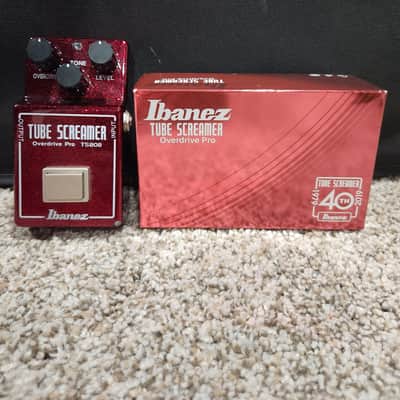 Ibanez TS808 Tube Screamer 40th Anniversary 2019 - Ruby Red Sparkle image 1