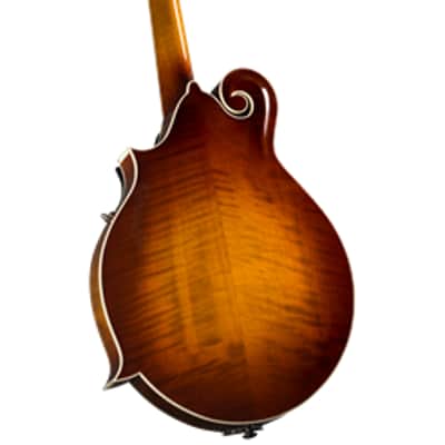 Kentucky KM-755 Deluxe F-Model Mandolin - Amberburst image 2