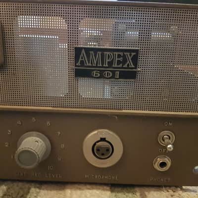 Ampex 601 mono tube microphone preamp, modded, functional 1950s/1960s image 5