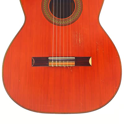 Juan Estruch 1976 "Chet Atkins" yellow label - very nice classical guitar + check video! image 2