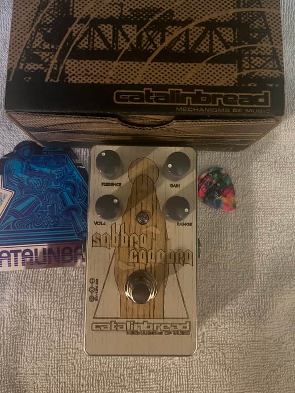 Catalinbread Sabbra Cadabra Limited Edition Wood Face Plate image 1