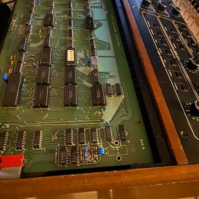 Sequential Prophet T8 76-Key 8-Voice Polyphonic Synthesizer 1983 - 1986 - Black with Wood Sides image 6