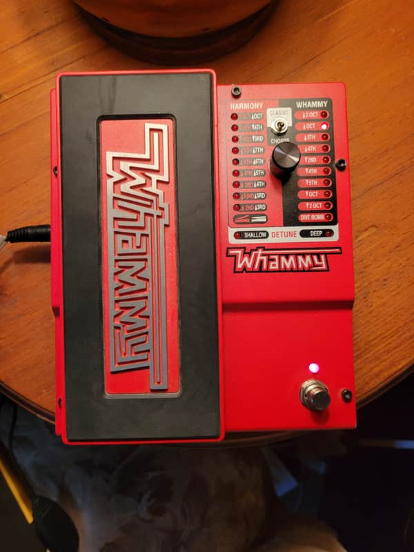DigiTech Whammy 5 Pitch Shift Pedal 2012 - Present - Red image 1