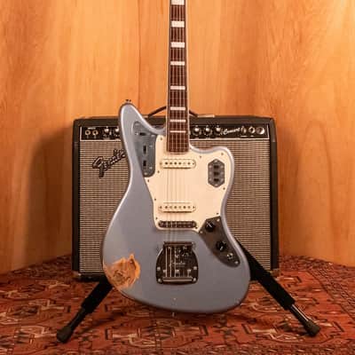 Fender MIJ Traditional II Late '60s Jaguar 2023 - Ice Blue Metallic image 1