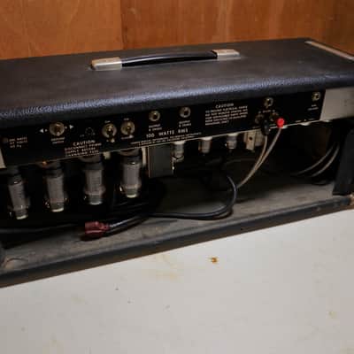 Fender PA-100 1976 Silverface Tube Amp head w/speaker columns image 2