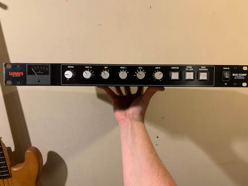 Warm Audio Bus-Comp 2-Channel VCA Bus Compressor 2020 - Present - Black image 1