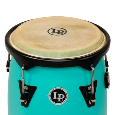 LP Discovery II Ultralight 10-11 Conga Set w/Stand, Sea Foam image 2