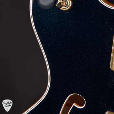 Gretsch Falcon Center Block LTD Double-Cut with String-Thru Bigsby - Midnight Sapphire image 16